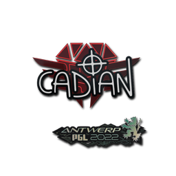Sticker | cadiaN | Antwerp 2022