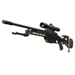 Souvenir SSG 08 | Azure Glyph (Minimal Wear)