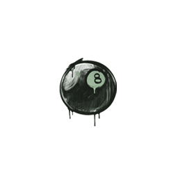 Sealed Graffiti | 8-Ball (Cash Green)