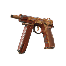 CZ75-Auto | Honey Paisley (Field-Tested)