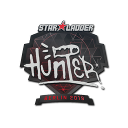 Naklejka | huNter- | Berlin 2019