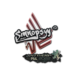 Sticker | sinnopsyy | Antwerp 2022