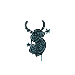 Graffiti | Bling (Wire Blue)