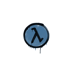 Sealed Graffiti | Lambda (Monarch Blue)