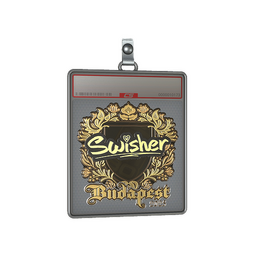Sticker Slab | Swisher (Gold) | Budapest 2025
