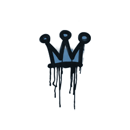 Graffiti | Little Crown (Monarch Blue)