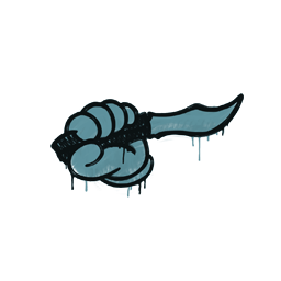 Graffiti | Backstab (Wire Blue)