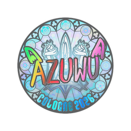Sticker | AZUWU (Holo) | Cologne 2026