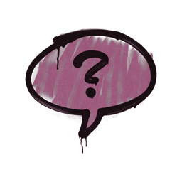 Graffiti | Question Mark (Princess Pink)