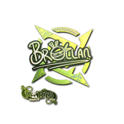 Naklejka | Brollan (holograficzna) | Paryż 2023