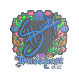 Sticker | siuhy (Embroidered) | Budapest 2025