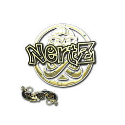 Naklejka | NertZ (złota) | Paryż 2023