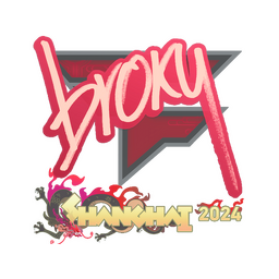 Sticker | broky | Shanghai 2024