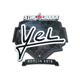 Naklejka | yel (foliowana) | Berlin 2019
