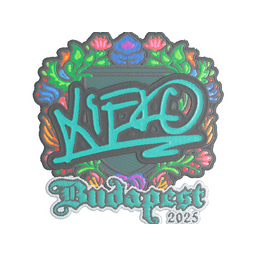 Sticker | xiELO (Embroidered) | Budapest 2025