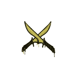 Graffiti | X-Knives (Tracer Yellow)