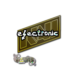 Sticker | electronic (Glitter) | Paris 2023