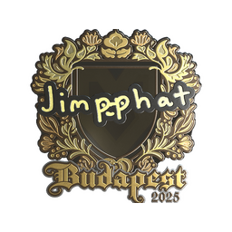 Naklejka | Jimpphat (złota) | Budapeszt 2025