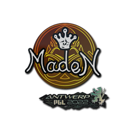 Sticker | maden | Antwerp 2022
