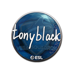 Sticker | tonyblack | Katowice 2019