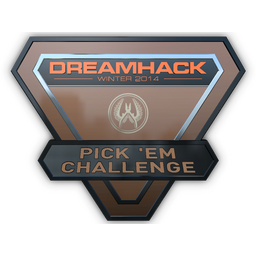 Bronze DreamHack 2014 Pick'Em Trophy