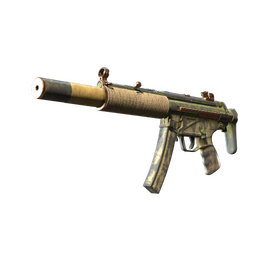 MP5-SD | Savannah Halftone (Battle-Scarred)