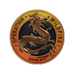 Operation Wildfire Challenge Coin