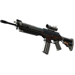 SG 553 | Heavy Metal (Minimal Wear)