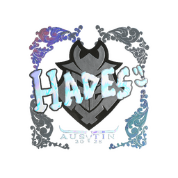 Naklejka | hades (holograficzna) | Austin 2025
