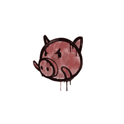 Graffiti | Piggles (Blood Red)