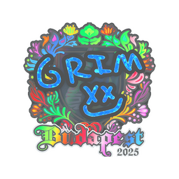 Sticker | Grim (Holo) | Budapest 2025