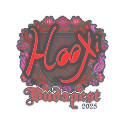 Sticker | HooXi | Budapest 2025