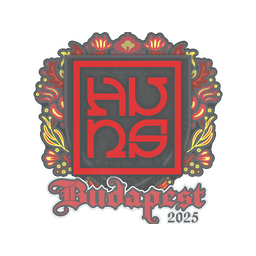Sticker | The Huns | Budapest 2025