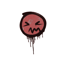 Sealed Graffiti | Grimace (Blood Red)