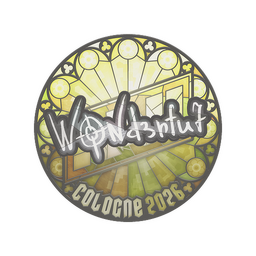Sticker | w0nderful | Cologne 2026