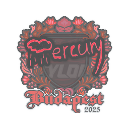 Sticker | Mercury | Budapest 2025