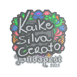 Sticker | KSCERATO (Embroidered) | Budapest 2025