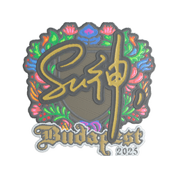 Sticker | C4LLM3SU3 (Embroidered) | Budapest 2025