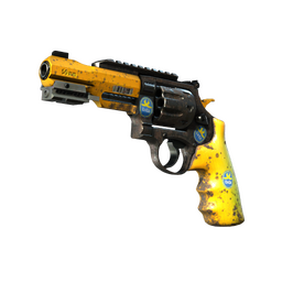 StatTrak™ R8 Revolver | Banana Cannon (Minimal Wear)