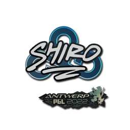 Sticker | sh1ro | Antwerp 2022