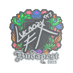 Sticker | Lucaozy (Embroidered) | Budapest 2025