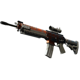 SG 553 | Danger Close (Battle-Scarred)