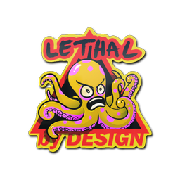 Sticker | Yellow Lethal