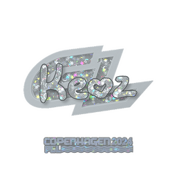 Naklejka | Keoz (brokatowa) | Kopenhaga 2024
