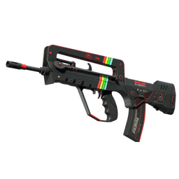 StatTrak™ FAMAS | ZX Spectron (Minimal Wear)