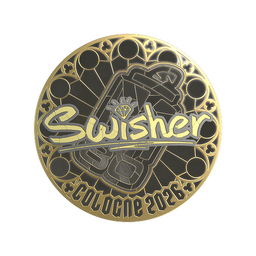 Sticker | Swisher (Gold) | Cologne 2026