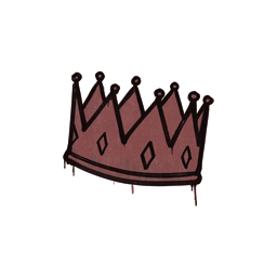 Sealed Graffiti | King Me (Brick Red)