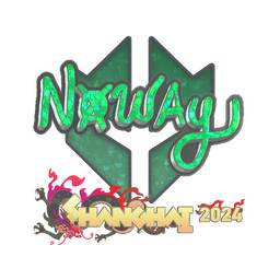Sticker | noway (Glitter) | Shanghai 2024
