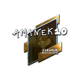 Naklejka | AmaNEk (foliowana) | Boston 2018