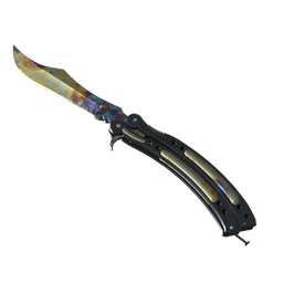 ★ Butterfly Knife | Case Hardened (Field-Tested)